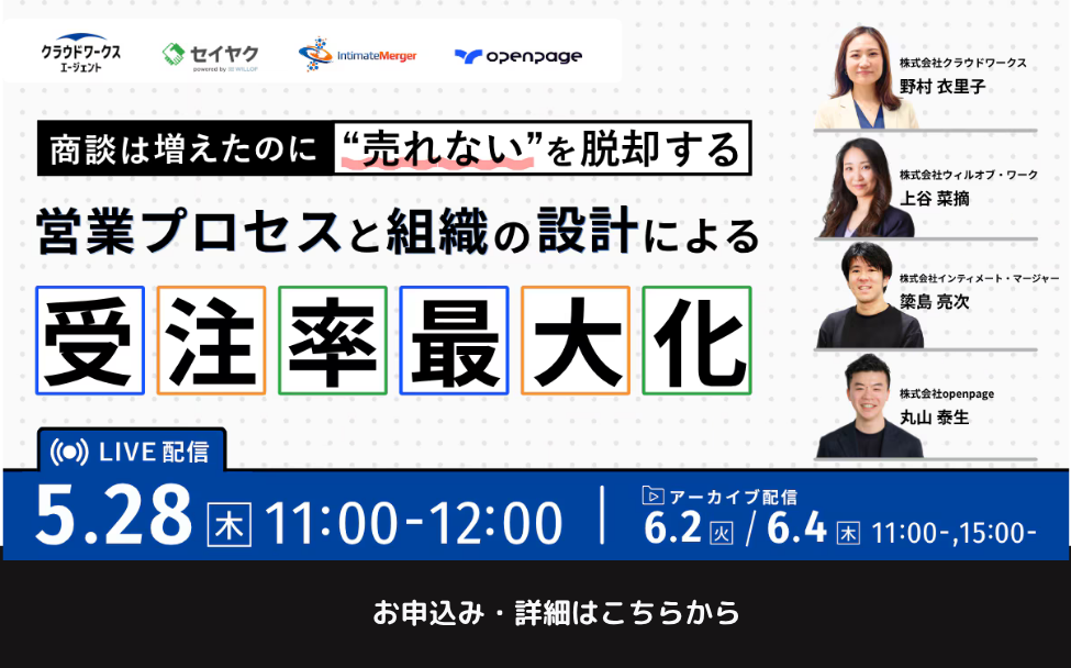 商談は増えたのに
