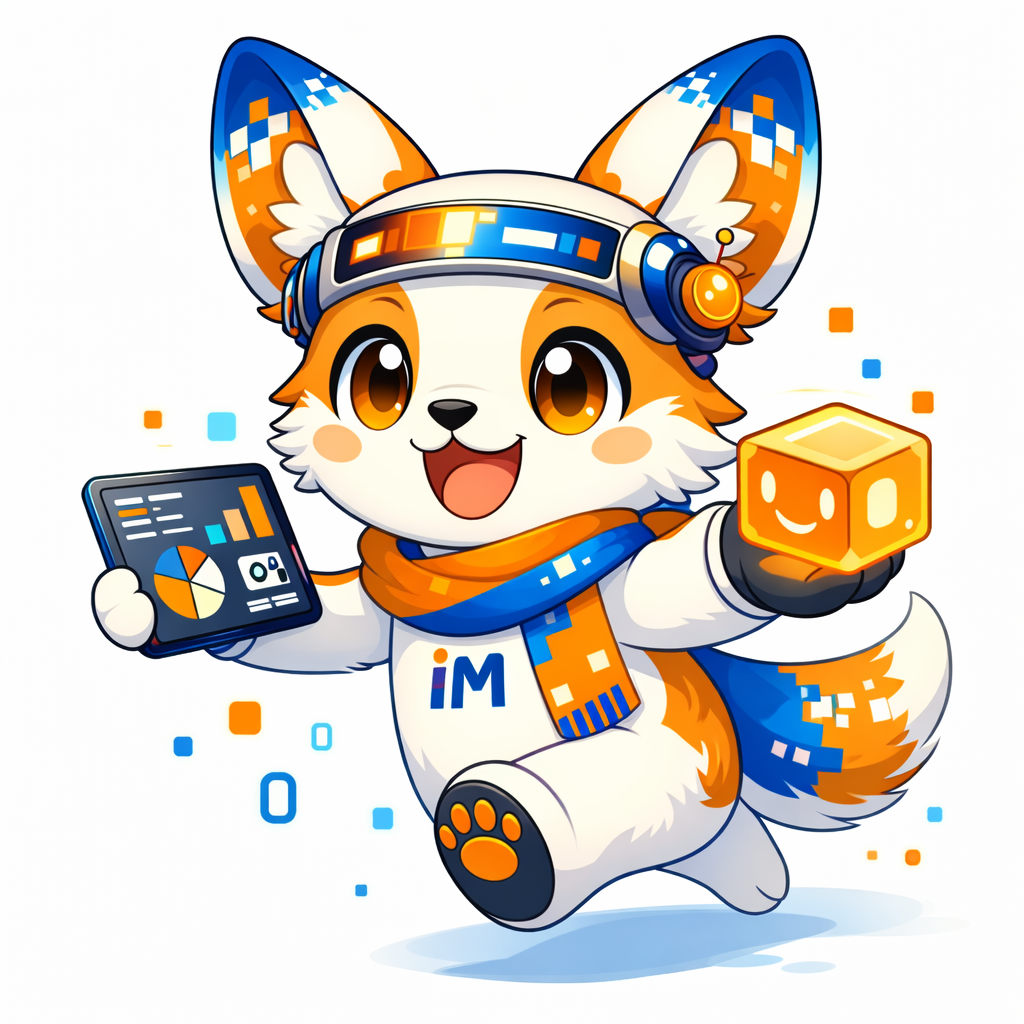 iMくん（マーケティング課題を案内するナビゲーター）