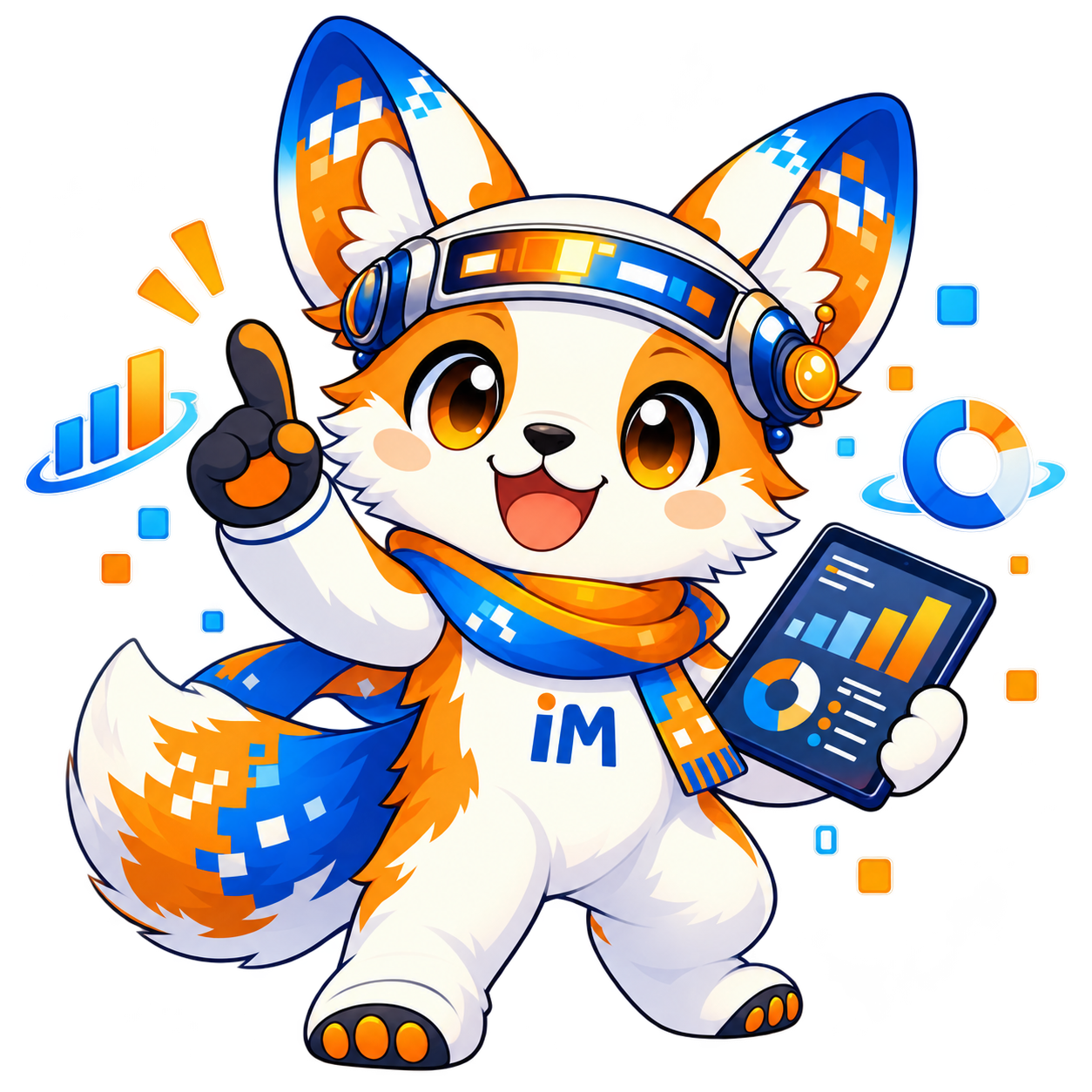 データ活用を案内するiM（アイム）くん